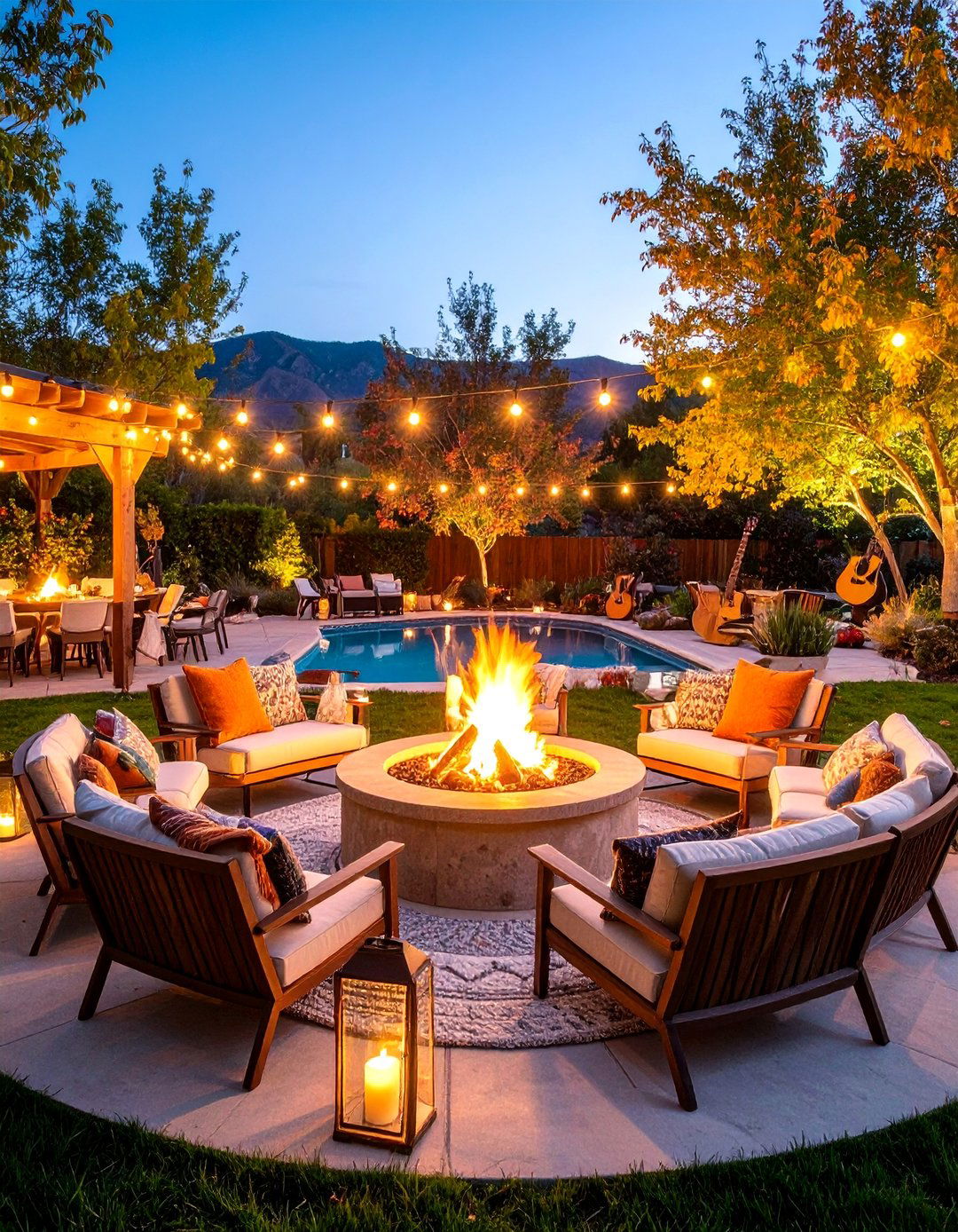 Fire Pit Smores Reception with Cozy Gathering - 25 Small Wedding Ideas