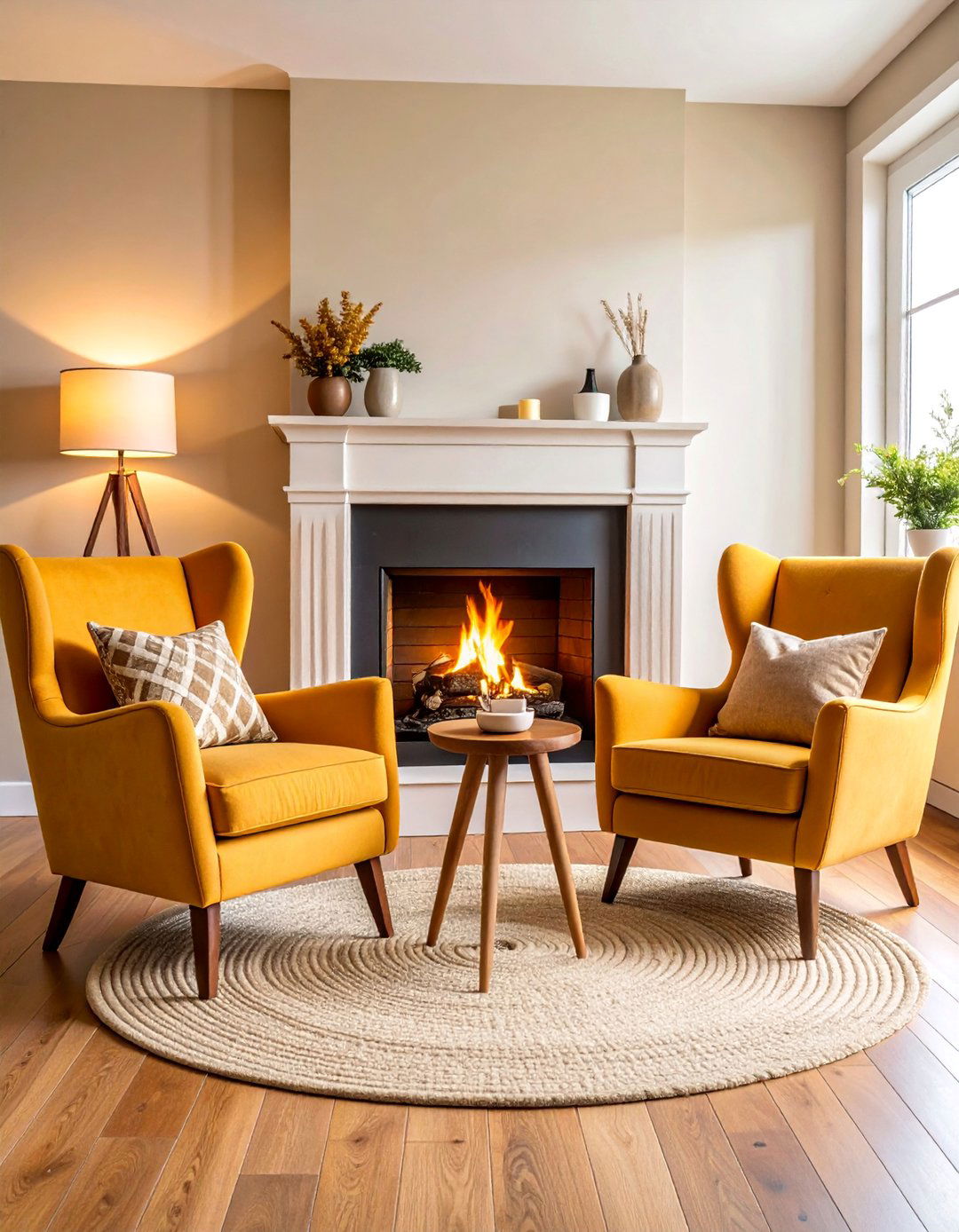 Fireplace Corner Retreat - 25 Living Room Nook Ideas