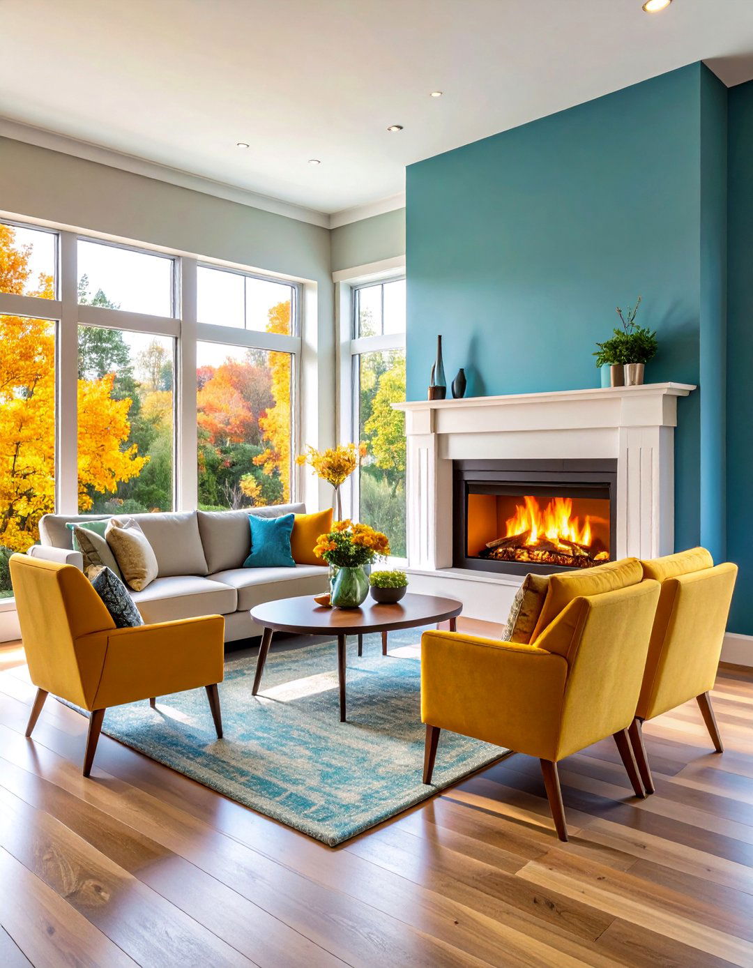 Fireplace Room Divider - 25 Room Divider Ideas