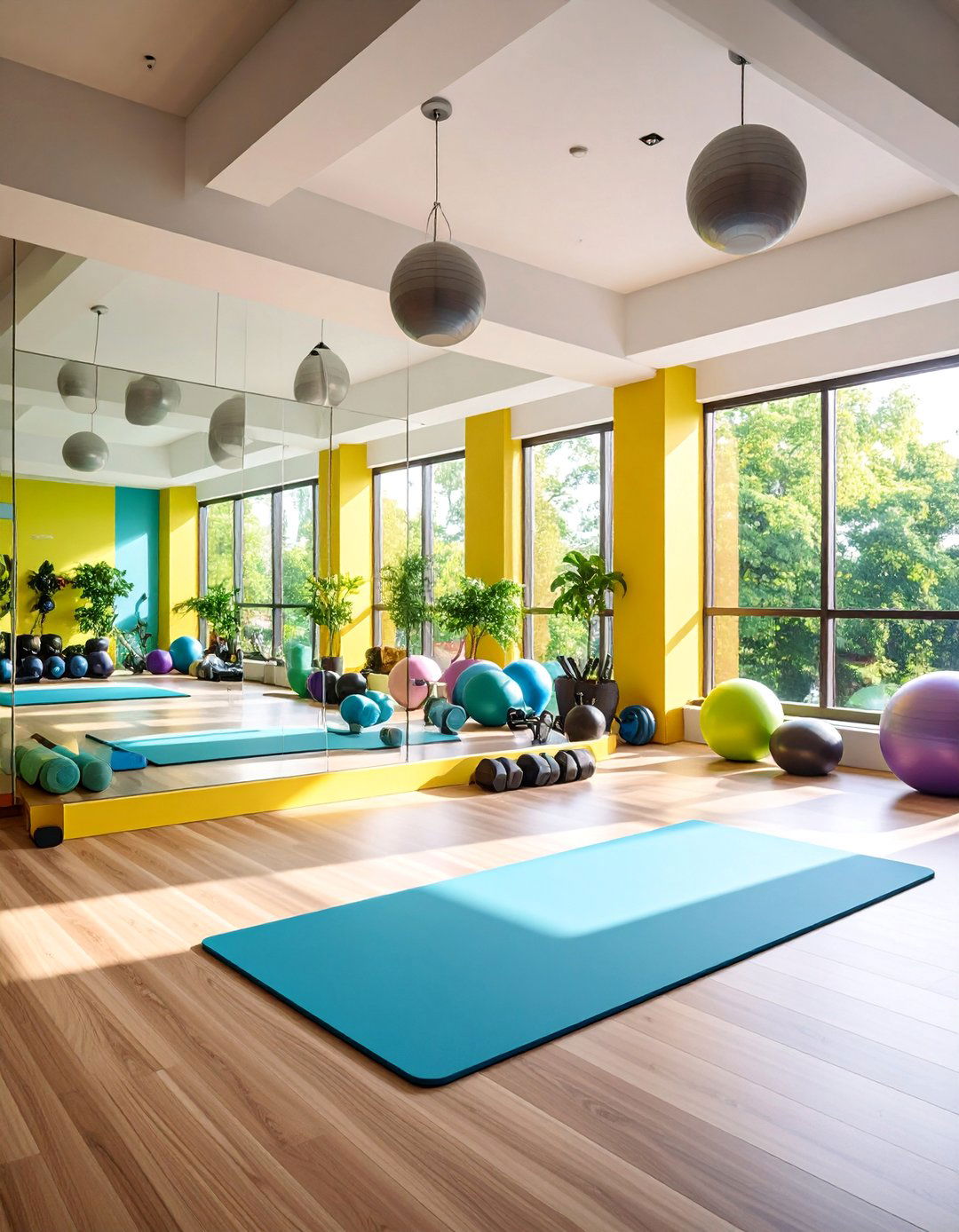Fitness Corner Active Lifestyle Hub - 25 Teen Hangout Room Ideas