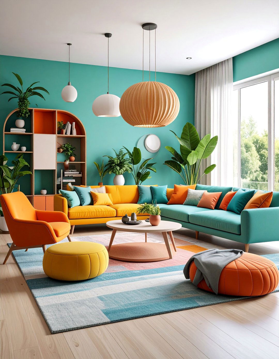 Flexible Modular Living Room with Reconfigurable Elements - 25 Small Living Room Ideas