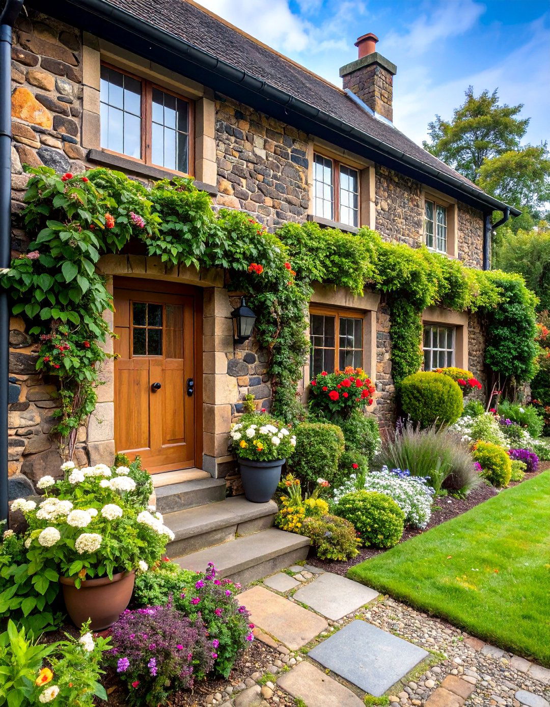 Flint English Countryside Aesthetic - 25 Types of Exterior House Stone
