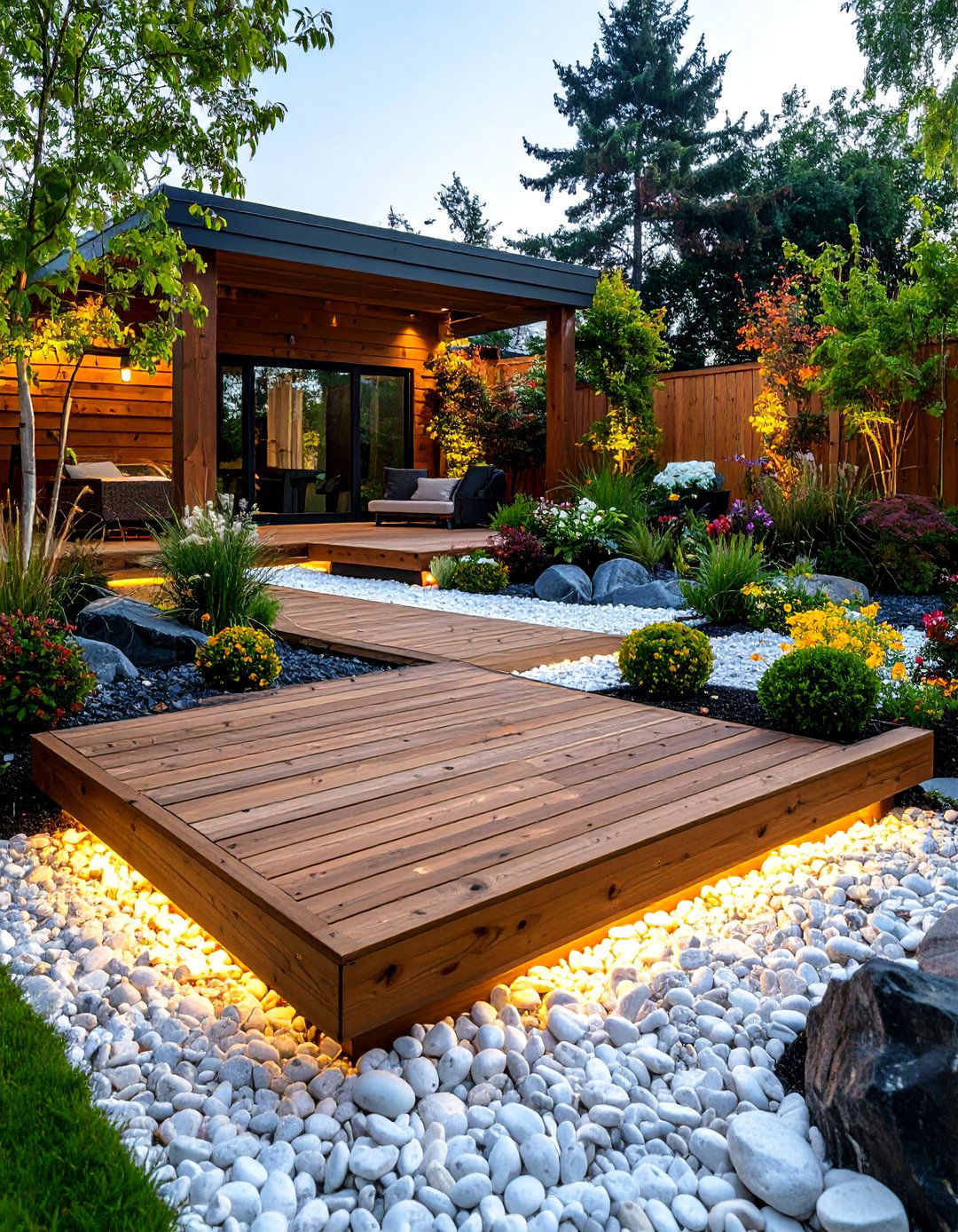 Floating Deck Zen Garden - 25 Zen Garden Ideas