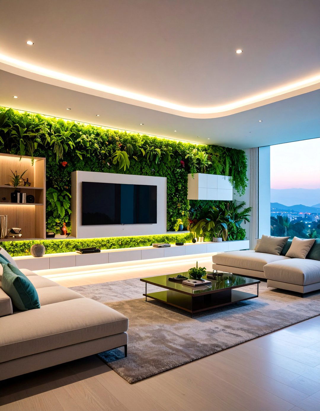 Floating Entertainment Wall Units - 25 Living Room Storage Ideas