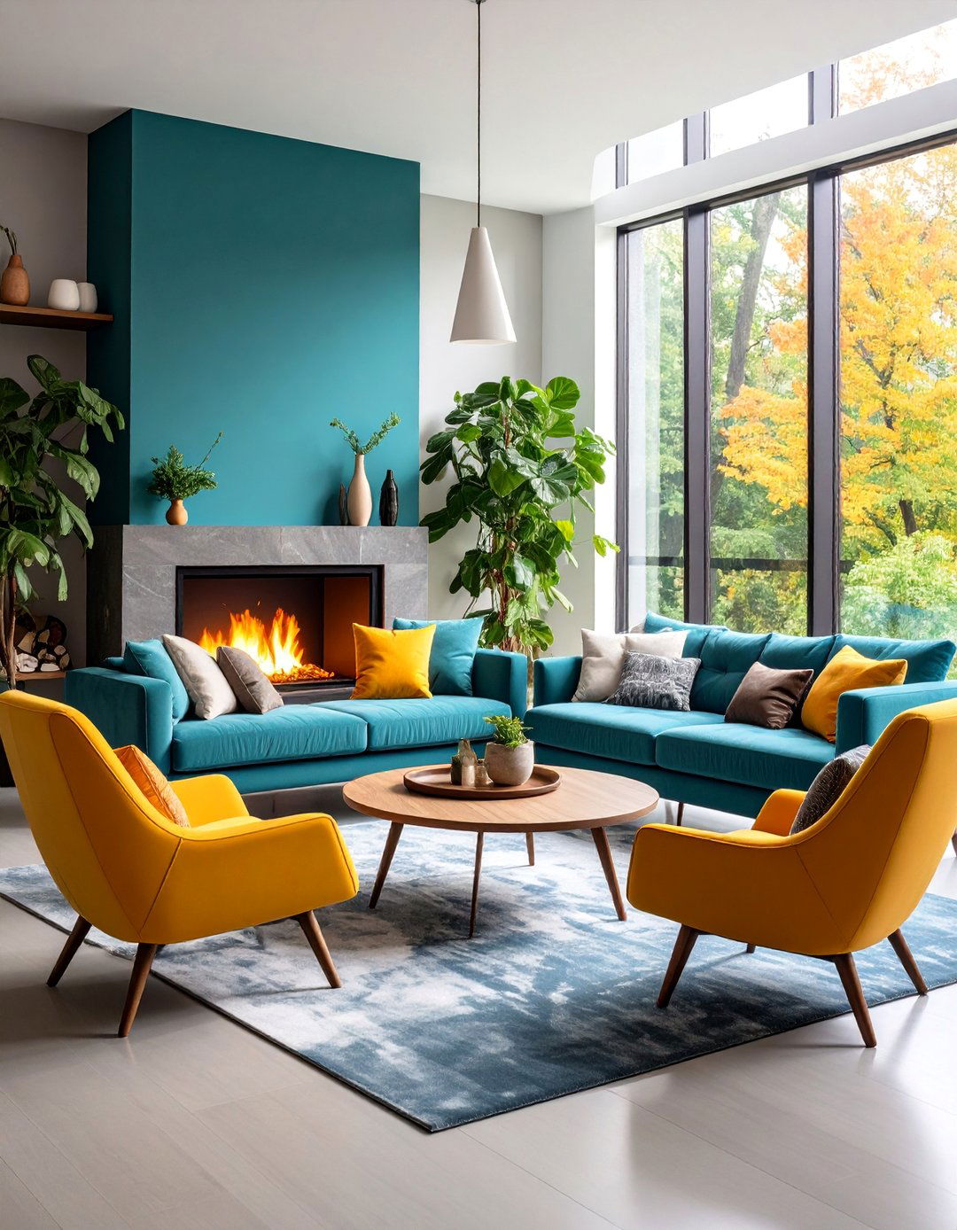 Floating Furniture Fireplace Seating - 25 Fireplace Seating Ideas