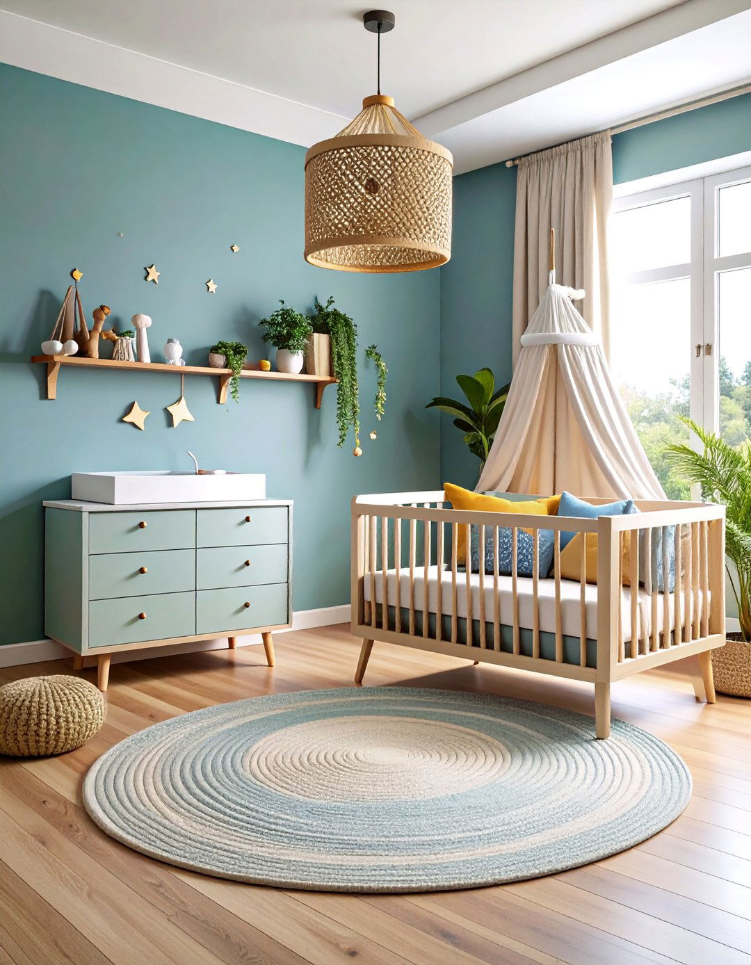 Floating Furniture Minimalist Nursery - 25 Minimalist Nursery Ideas