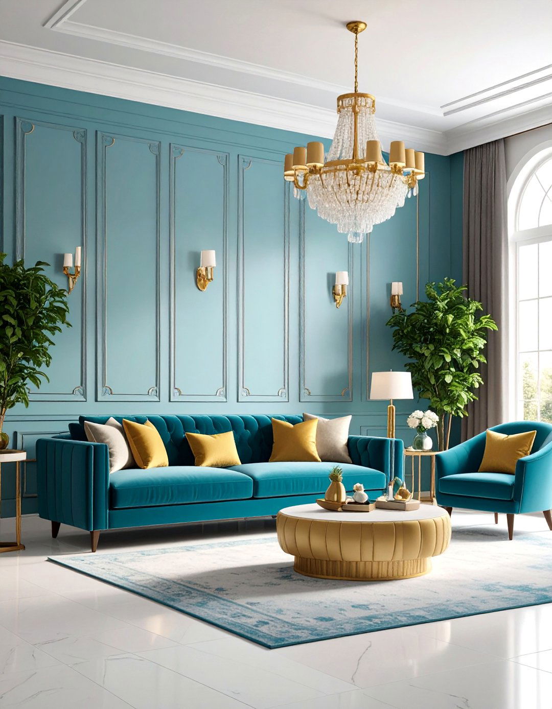 Floating Panel Wainscoting with Dimensional Depth - 25 Wainscoting Ideas