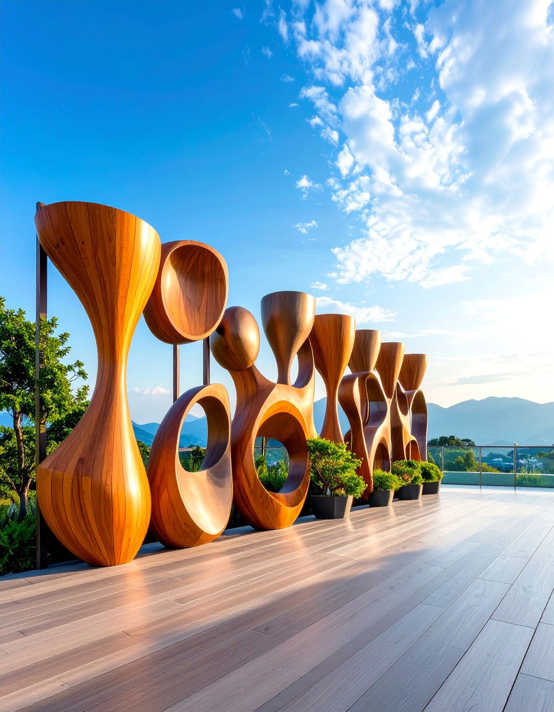 Floating Sculpture Fence Gallery - 25 Fence Art Ideas
