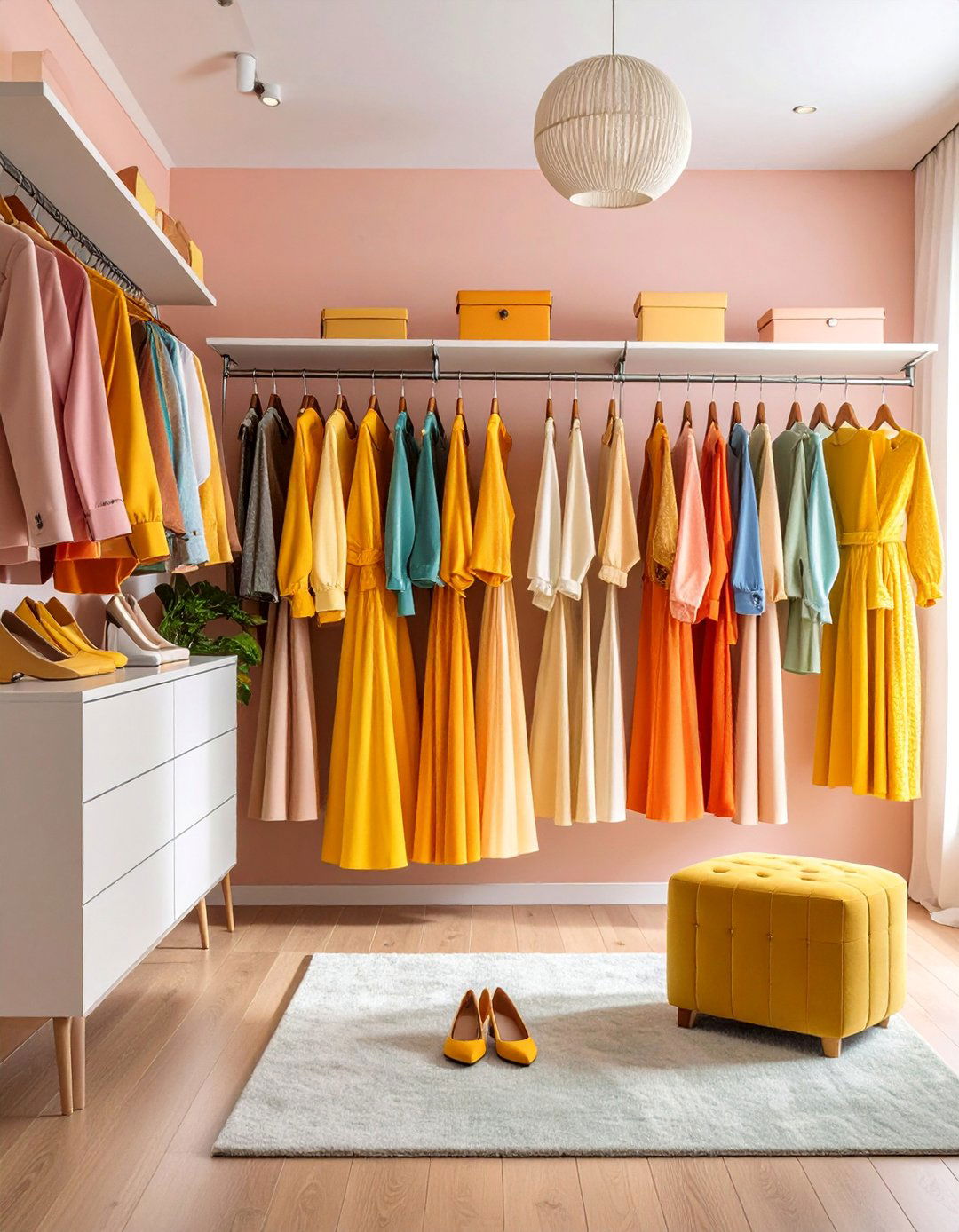Floating Shelves Gallery Dressing Room - 25 Small Dressing Room Ideas