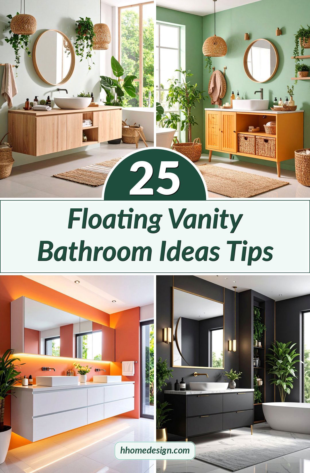 25 Floating Vanity Bathroom Ideas Tips
