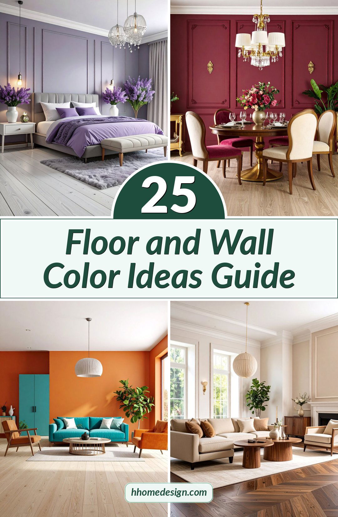 25 Floor and Wall Color Ideas Guide