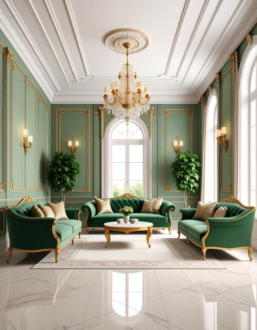 Floor to Ceiling Wainscoting for Dramatic Impact - 25 Living Room Wainscoting Ideas