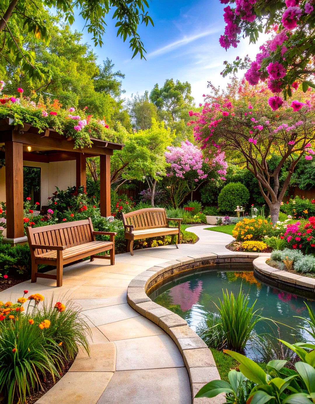 Florida Backyard Memorial Garden with Peaceful Remembrance Space - 25 Florida Backyard Ideas