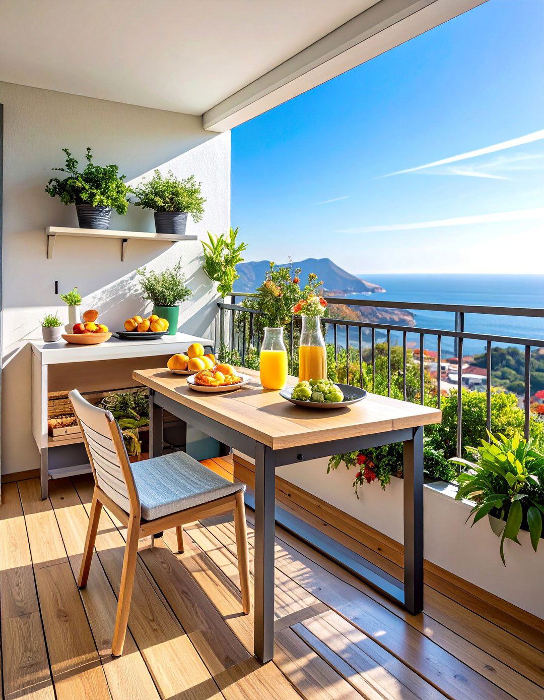 Foldable Outdoor Kitchen Workstation - 25 Small Outdoor Kitchen Ideas