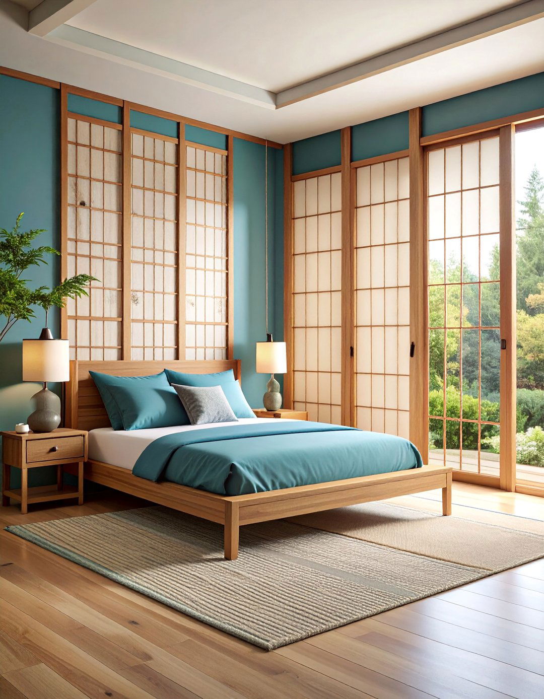 Folding Shoji Screen Room Divider - 25 Room Divider Ideas