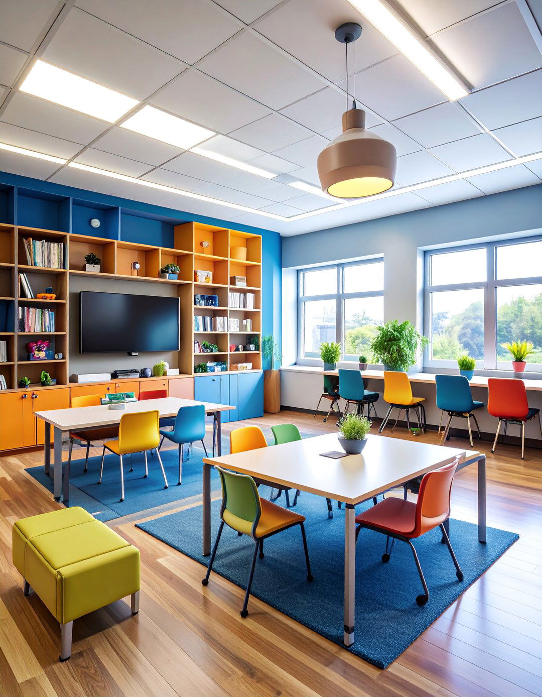 Football Study Room with Academic Achievement Motivation - 25 Football Room Decor Ideas