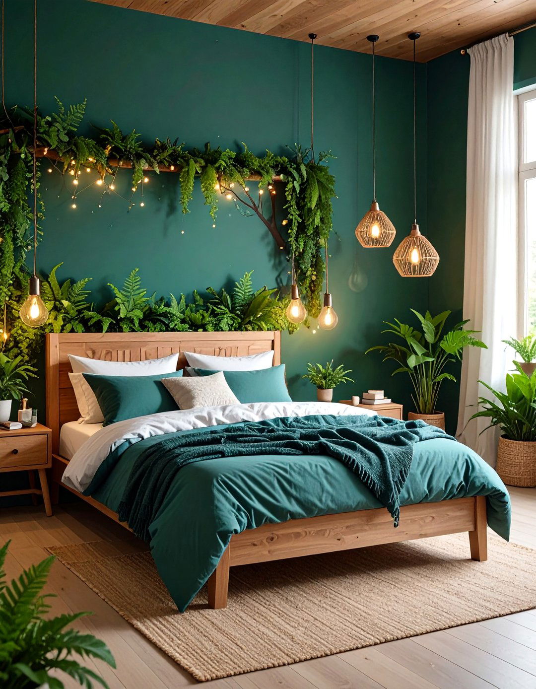 Forbidden Forest Bedroom - 25 Harry Potter Decor Ideas