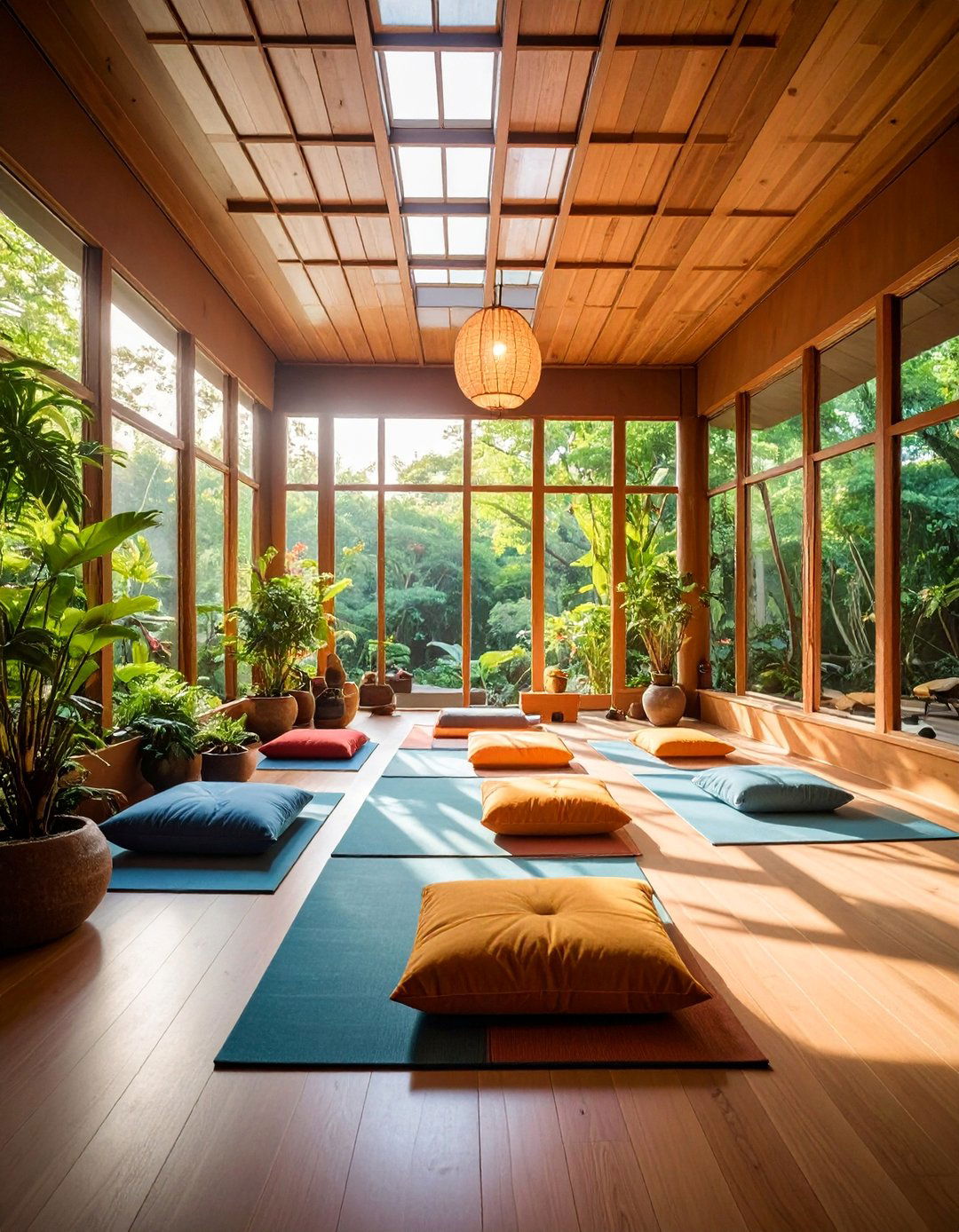 Force Sensitive Meditation Room with Spiritual Elements - 25 Star Wars Man Cave Ideas