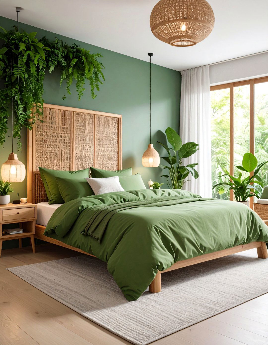 Forest Green Wellness Bedroom - 25 Forest Green Bedroom Ideas