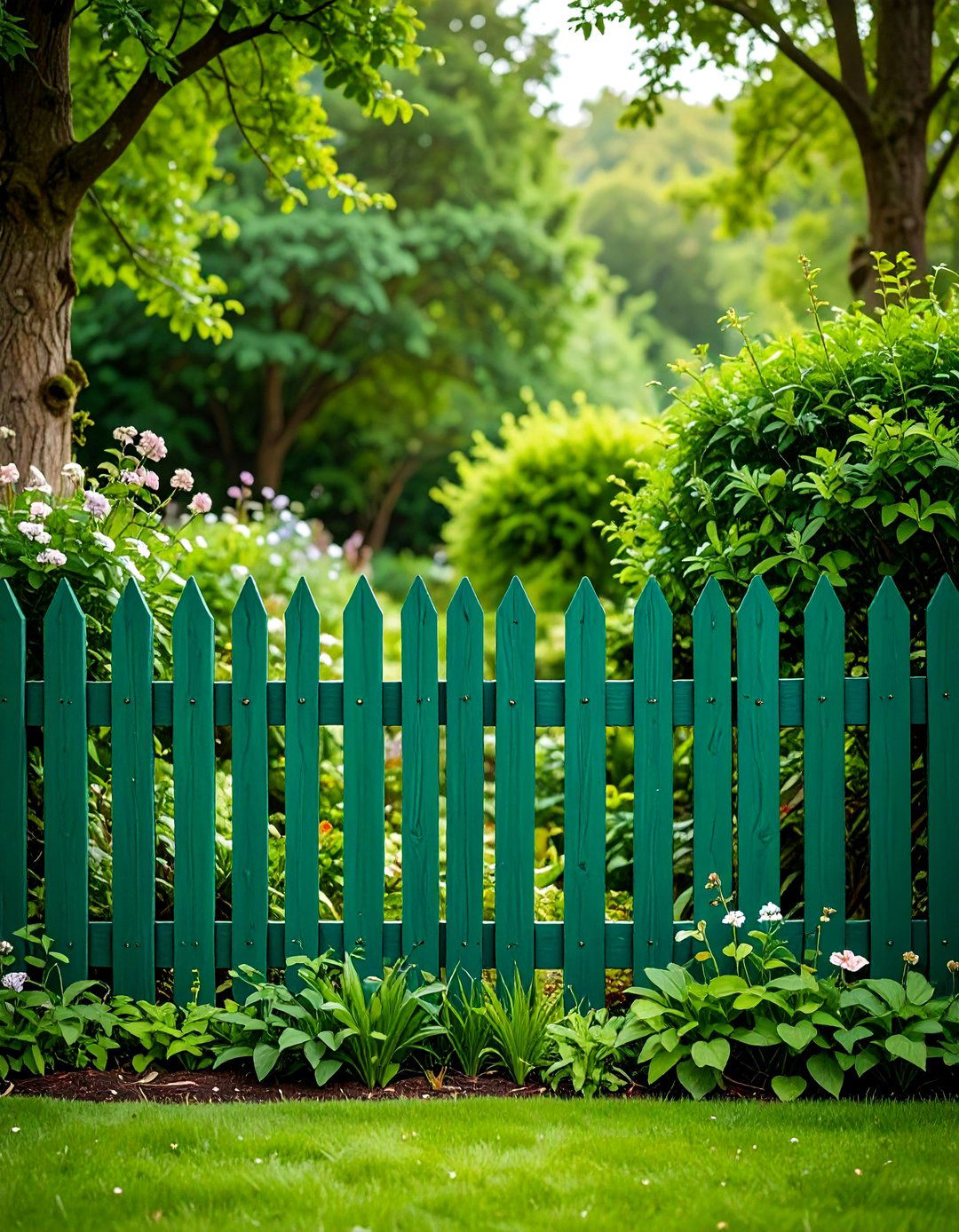 Forest Green Woodland Fence - 25 Fence Paint Colours