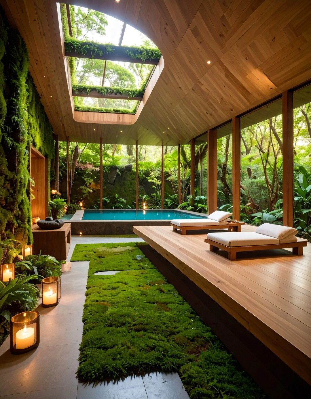 Forest Therapy Spa Room - 25 Spa Room Ideas
