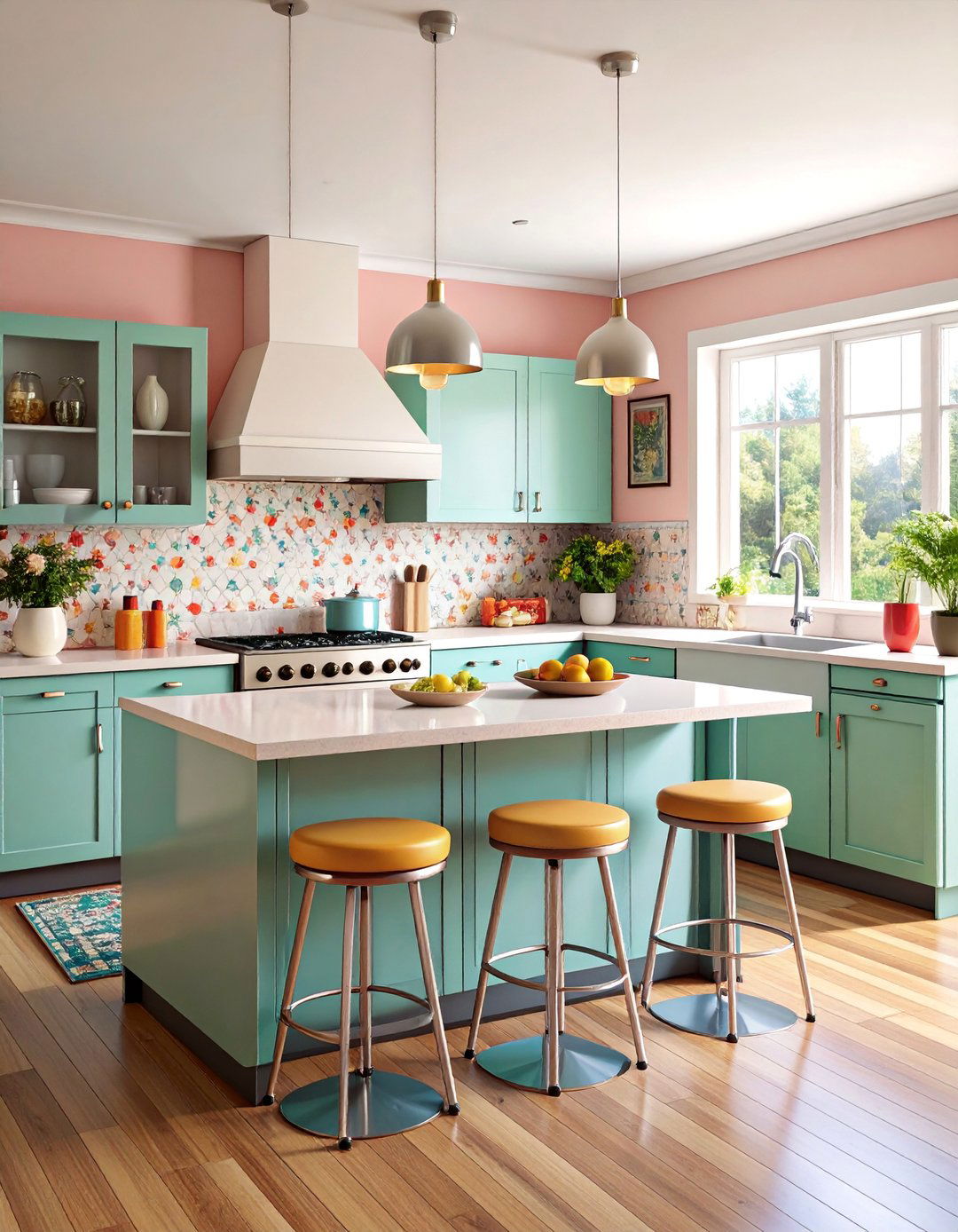 Formica and Chrome Kitchen Living Integration - 25 1950s Living Room Ideas