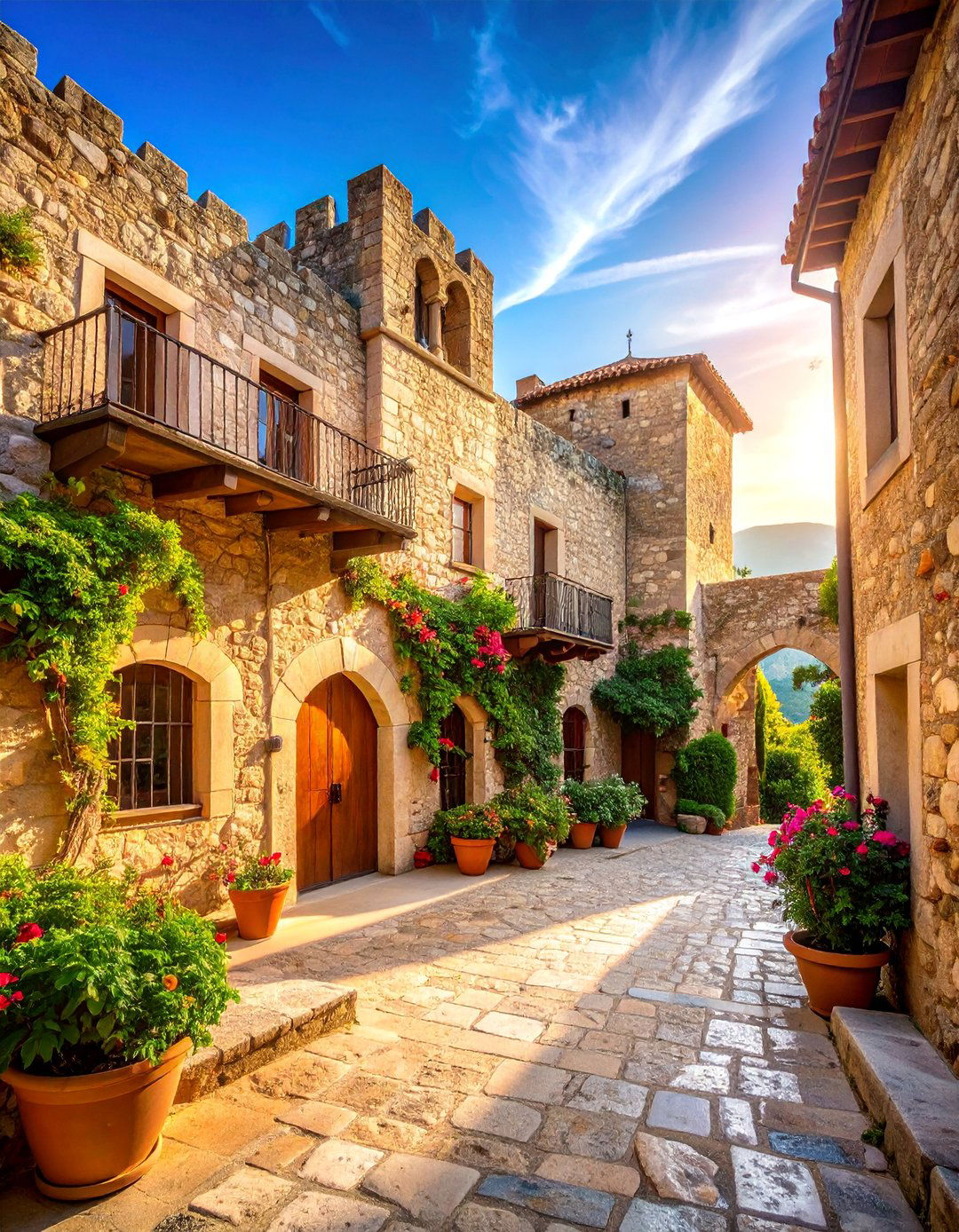 Fortress Style Mediterranean House Exterior - 25 Mediterranean House Exterior Ideas