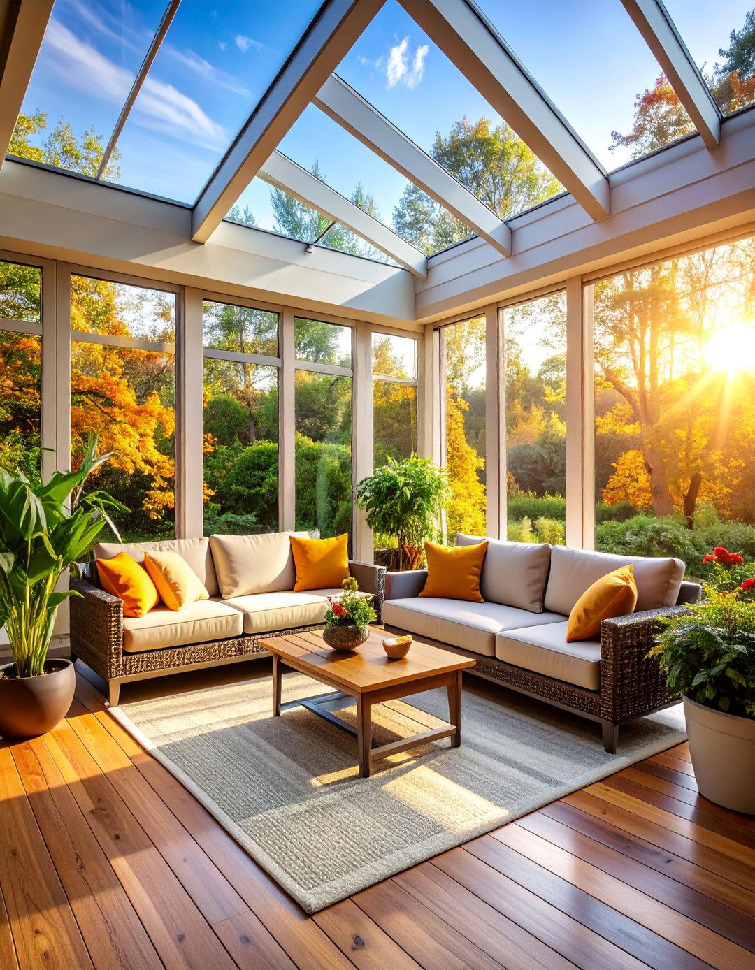 Four Season Heated Sunroom Addition - 25 Patio Enclosure Ideas