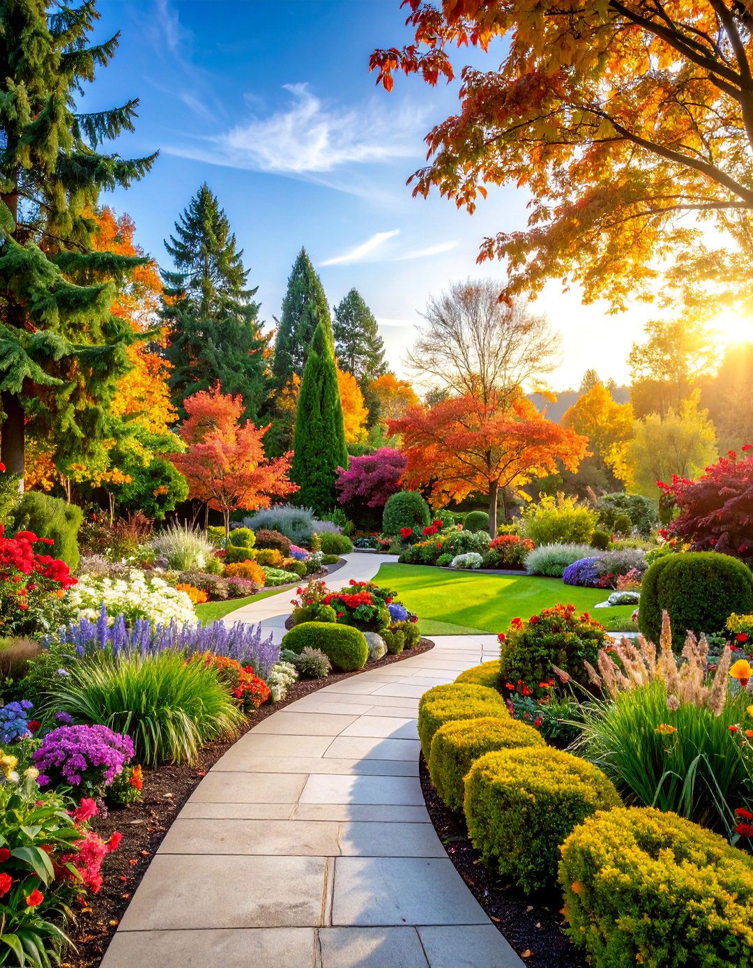 Four Season Interest Garden - 25 Garden Decor Ideas
