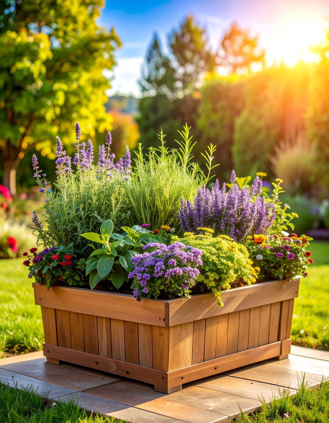 Fragrant Herb Fall Planter for Sensory Appeal - 25 Fall Planter Ideas