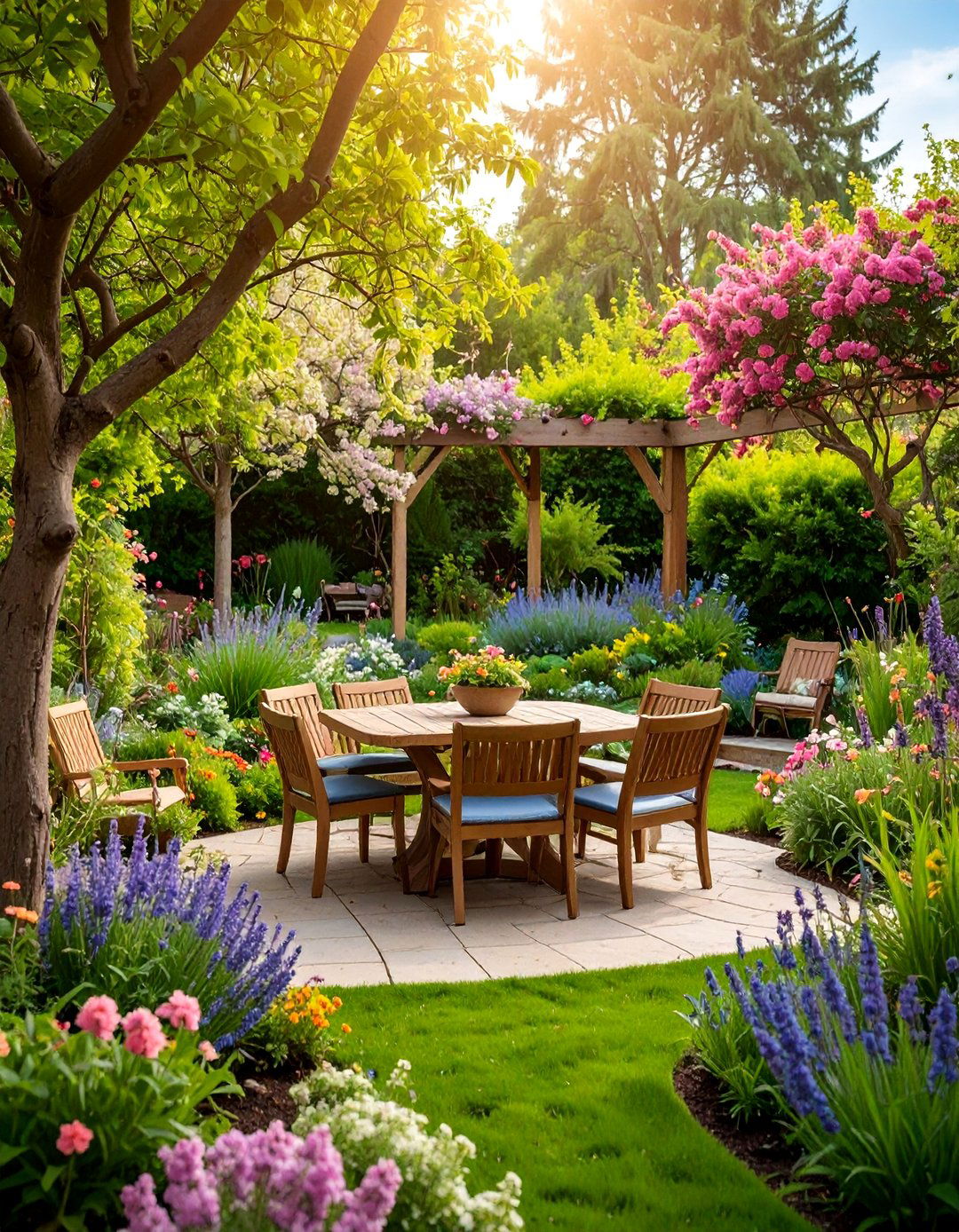 Fragrant Spring Garden Oasis - 25 Spring Garden Ideas