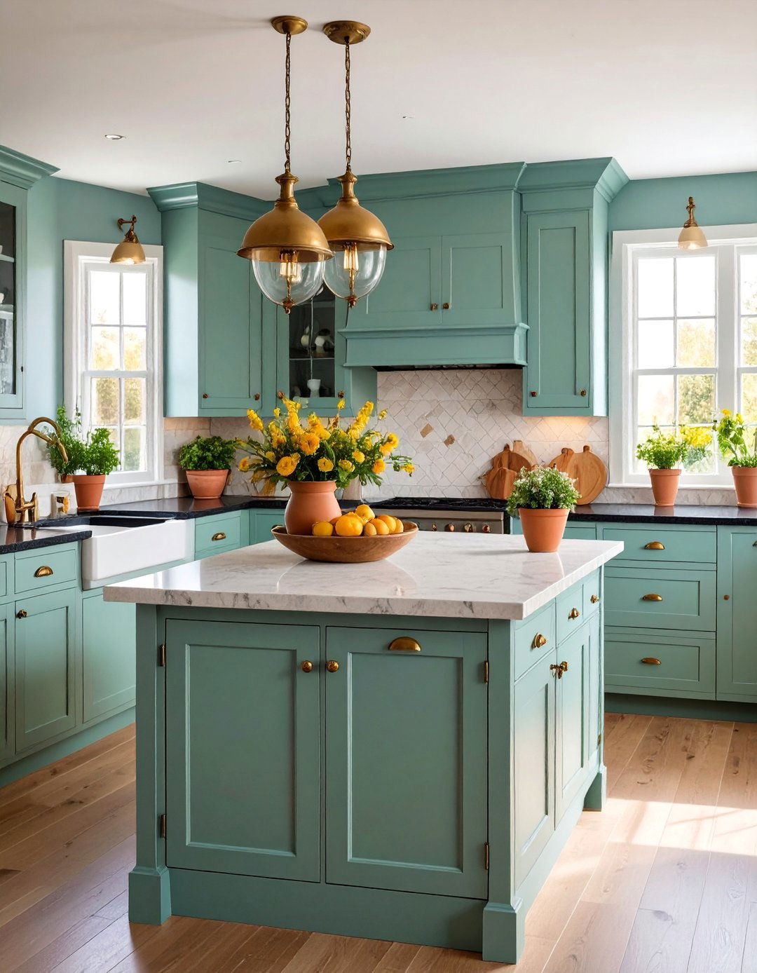 French Country Black Granite Kitchen - 25 Black Granite Countertops Kitchen Ideas