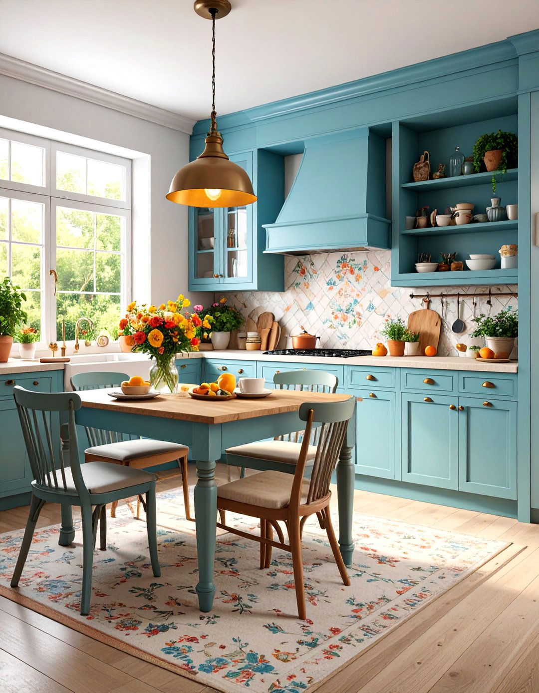 French Country Breakfast Nook Design - 25 French Country Kitchen Ideas