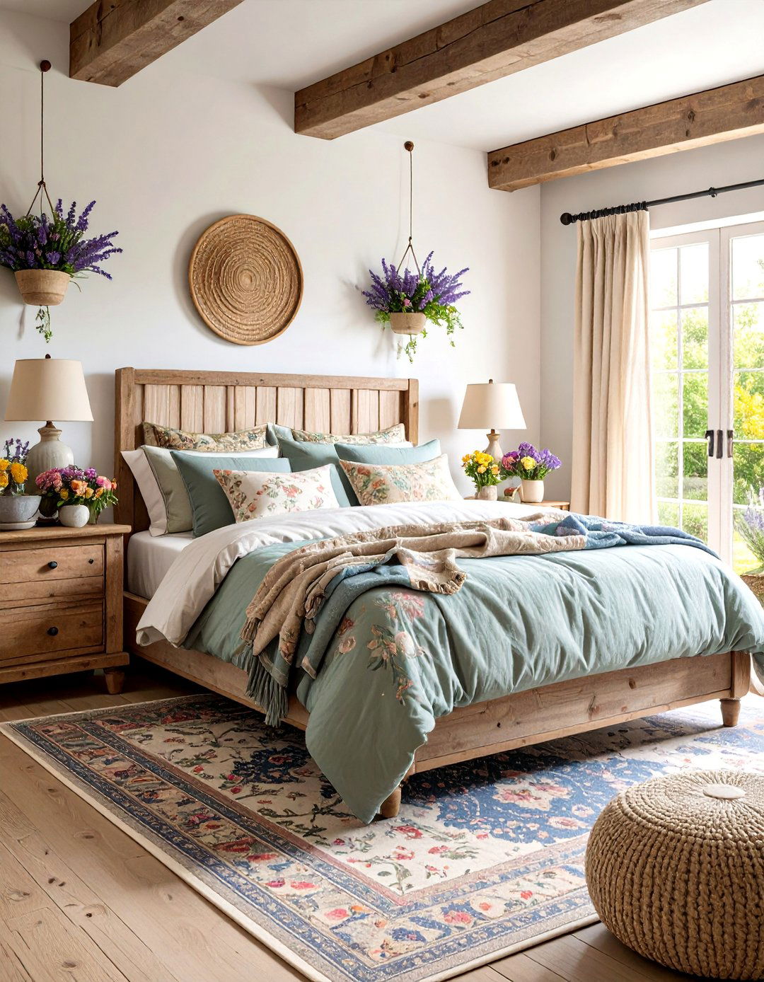 French Country Cottage Bedroom - 25 Paris-themed Bedroom Ideas
