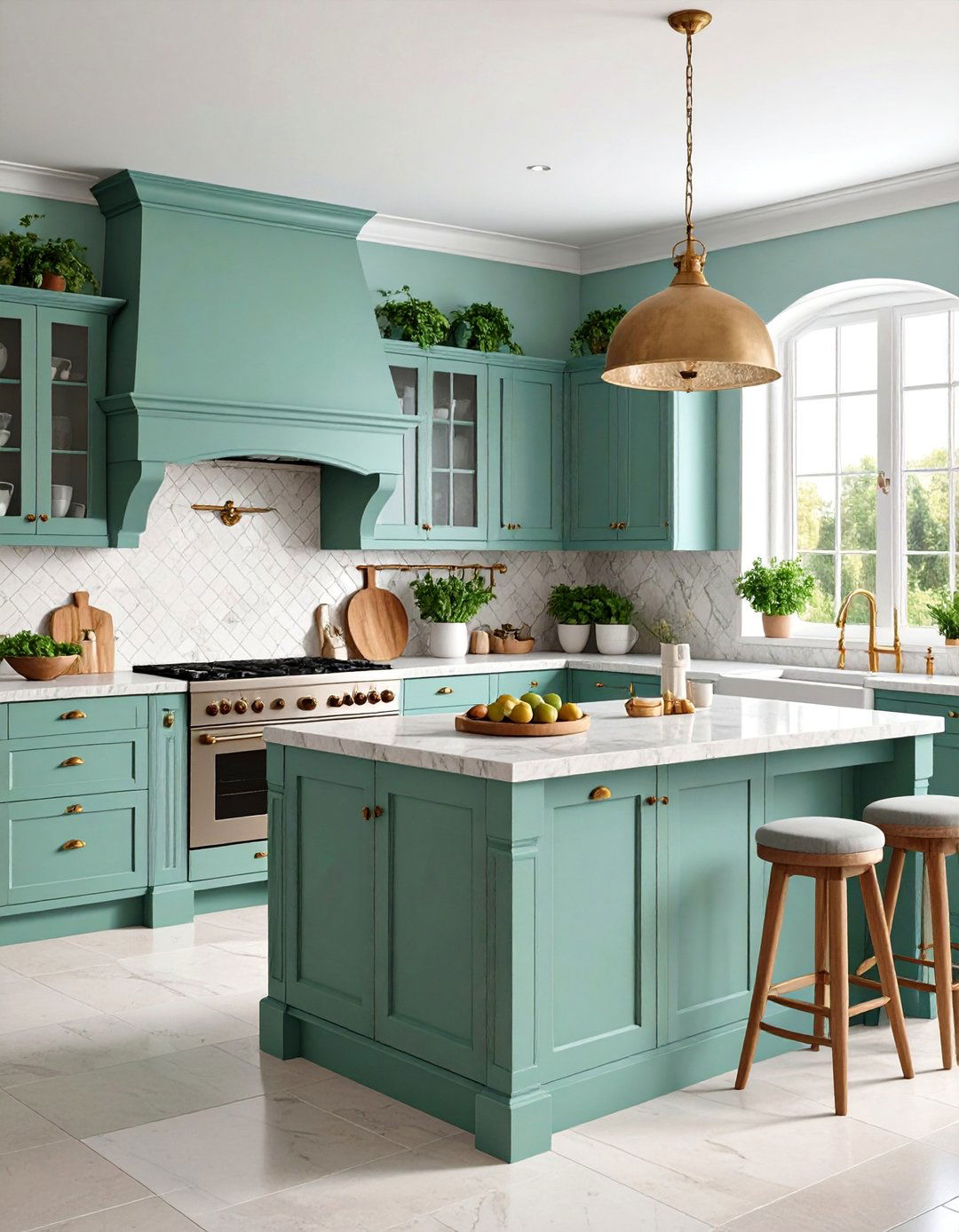 French Country Kitchen with Provincial Elegance - 25 Kitchen Design Ideas