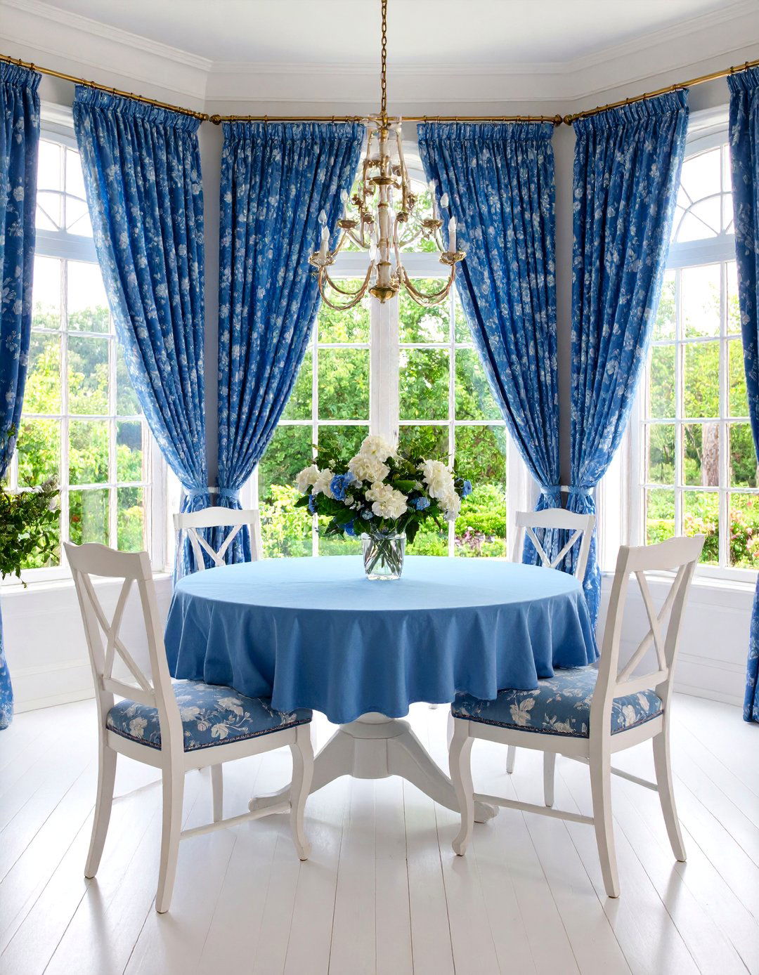 French Country Toile Dining Room Curtain Grace - 25 Dining Room Curtain Ideas