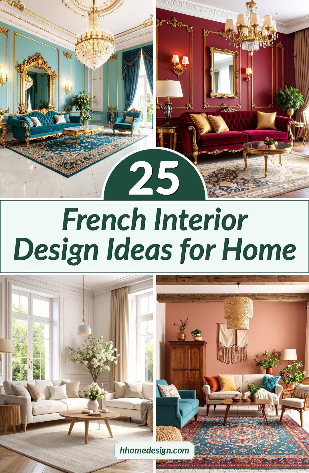 25 French Interior Design Ideas for Home