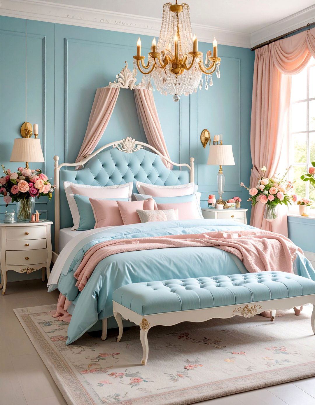 French Patisserie Sweet Bedroom - 25 Paris-themed Bedroom Ideas