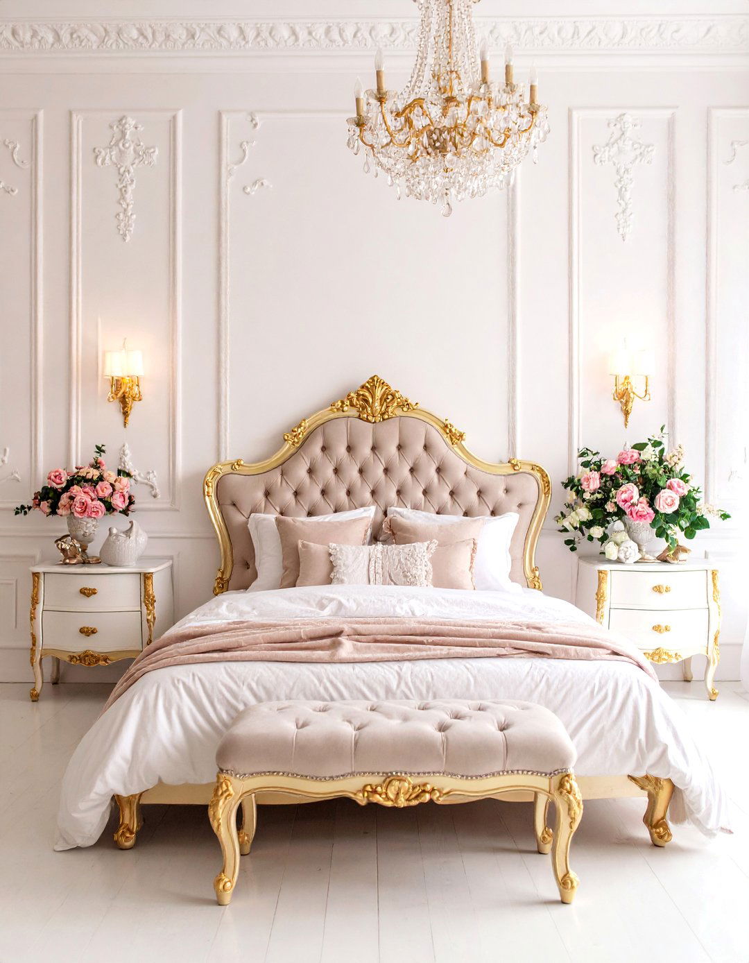 French Princess Room with Parisian Elegance - 25 Princess Room Ideas