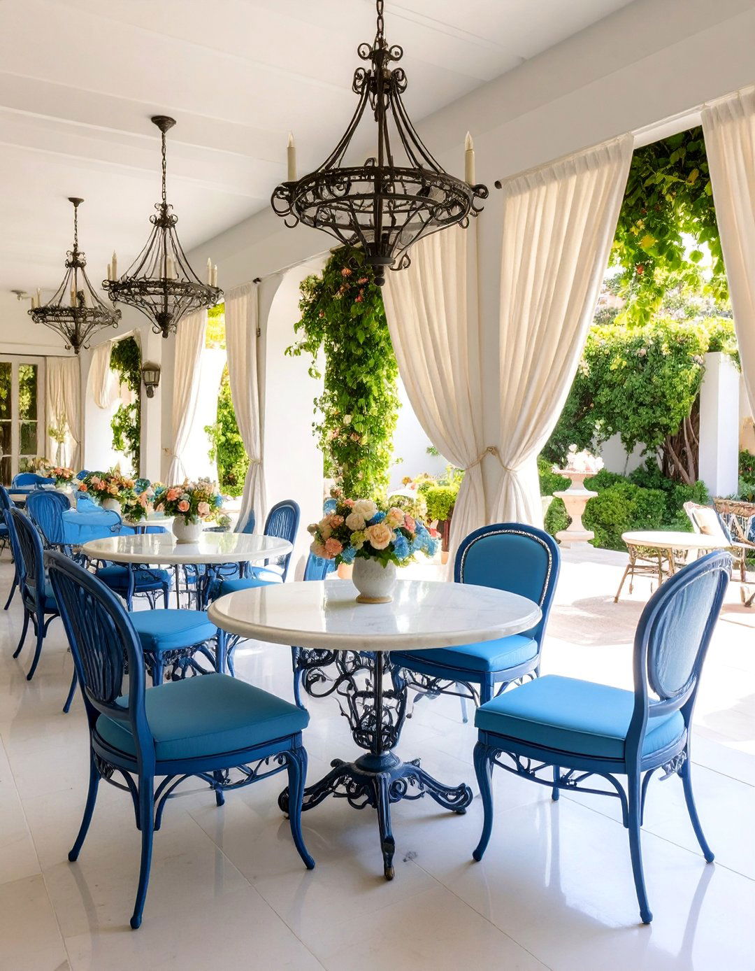 French Provincial California Room with Elegant Details - 25 California Room Design Ideas