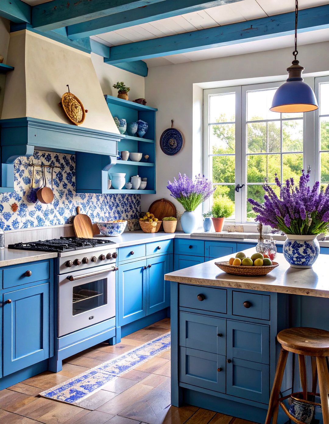French Provincial Countryside Charm - 25 Kitchen Counter Decor Ideas