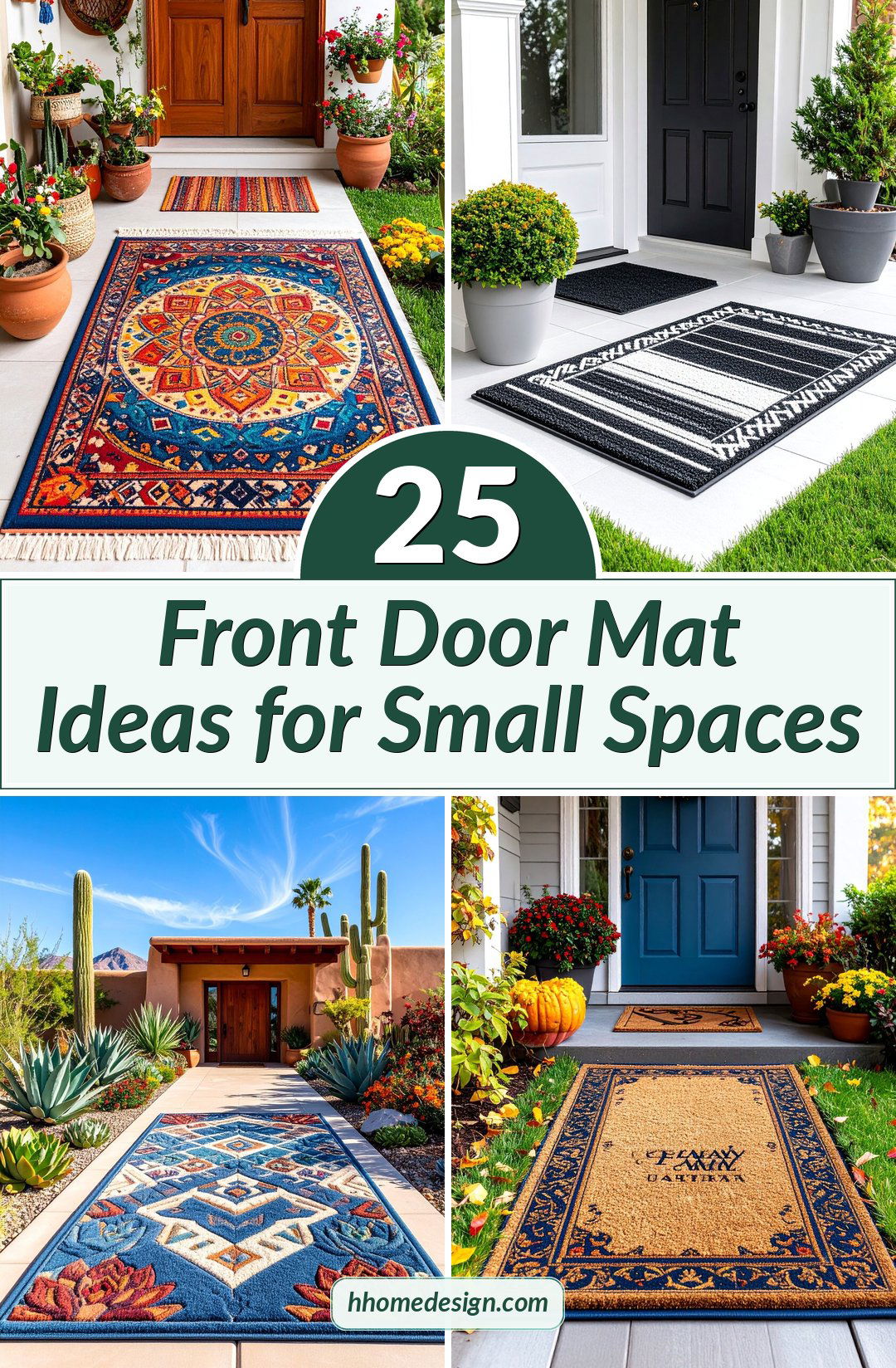 25 Front Door Mat Ideas for Small Spaces