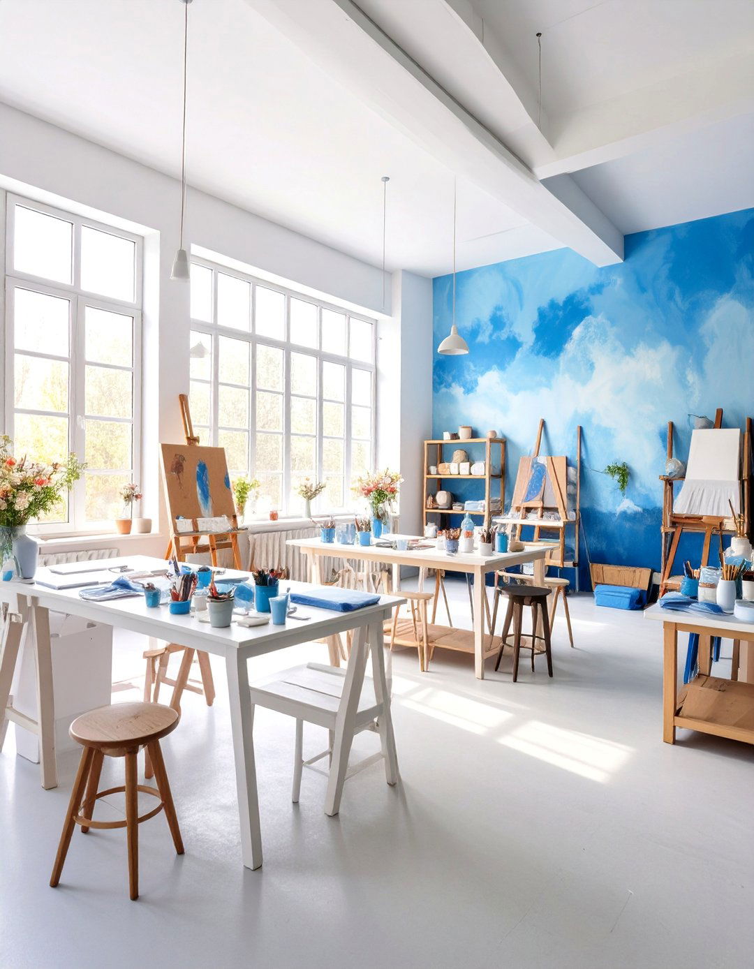 Frozen Art Studio with Creative Elements - 25 frozen room decor ideas