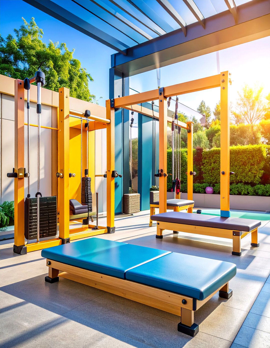 Functional Movement Assessment Station - 25 Outdoor Gym Ideas