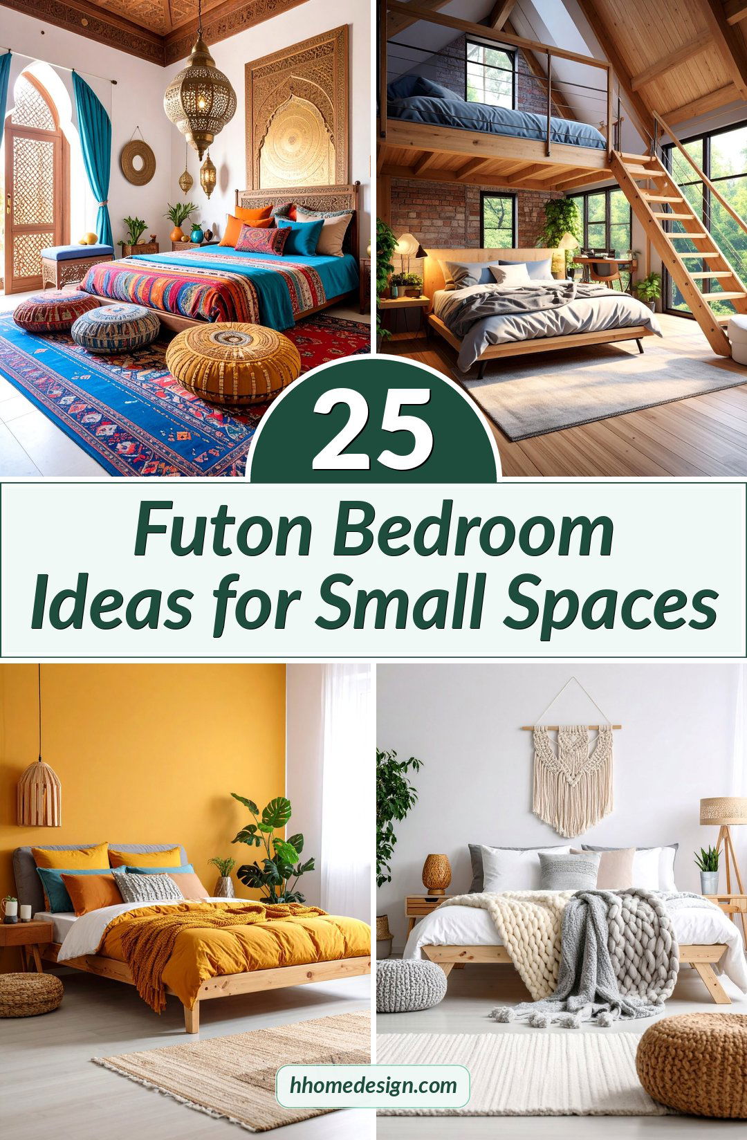 25 Futon Bedroom Ideas for Small Spaces