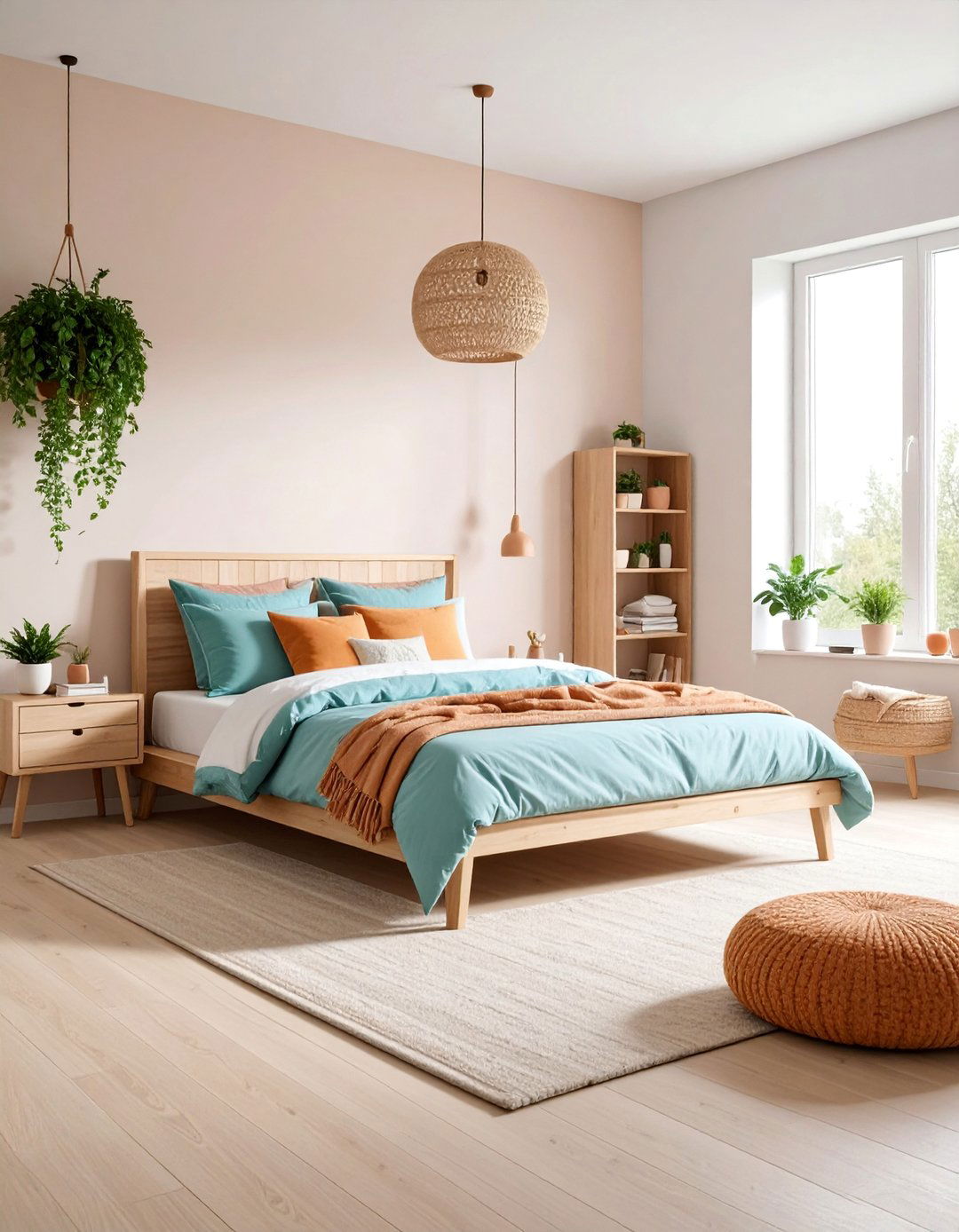 Futon Bedroom with Modular Furniture and Flexible Layout - 25 Futon Bedroom Ideas