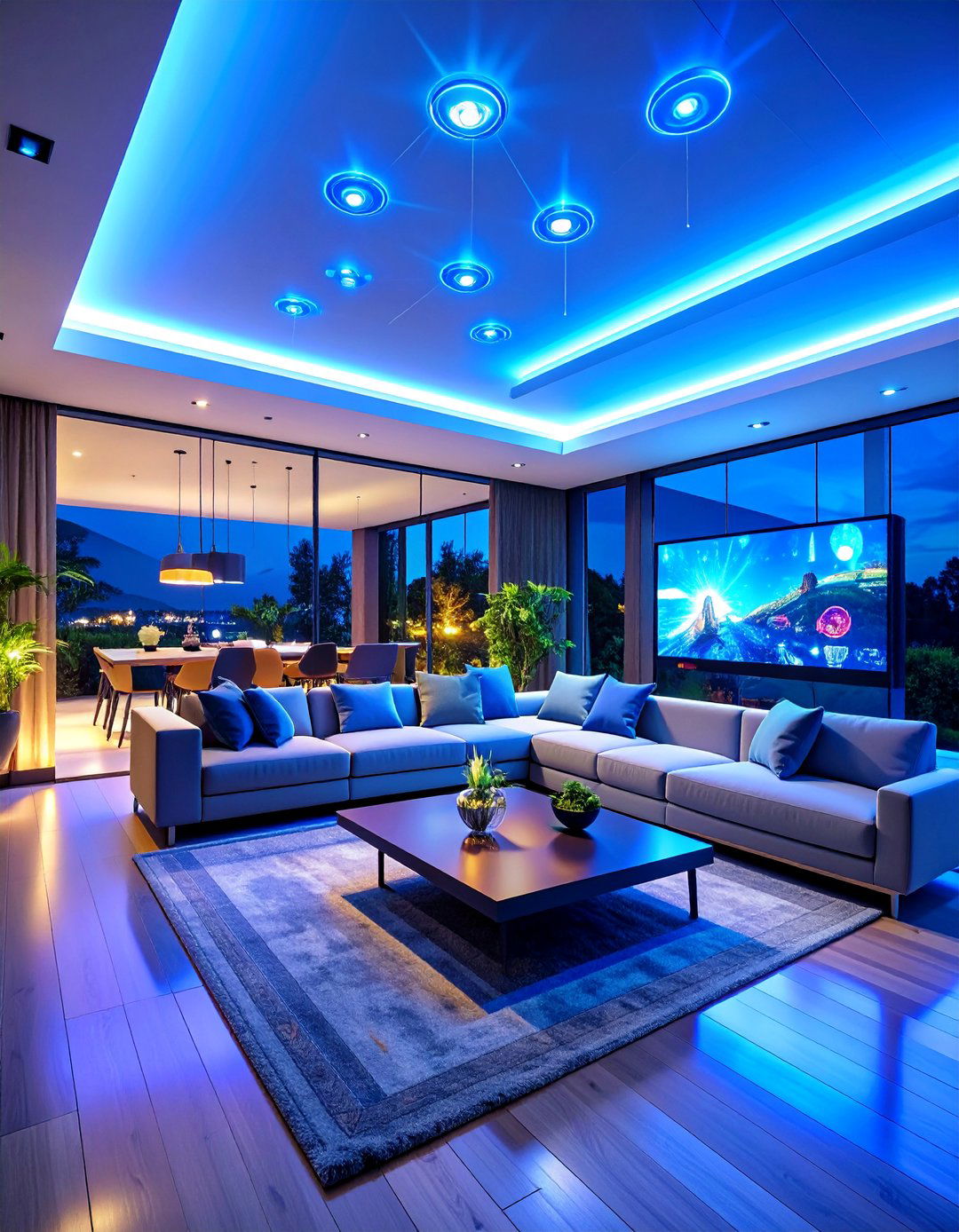 Future Forward Drop Ceiling Lighting with Integrated Technology - 25 Drop Ceiling Lighting Ideas