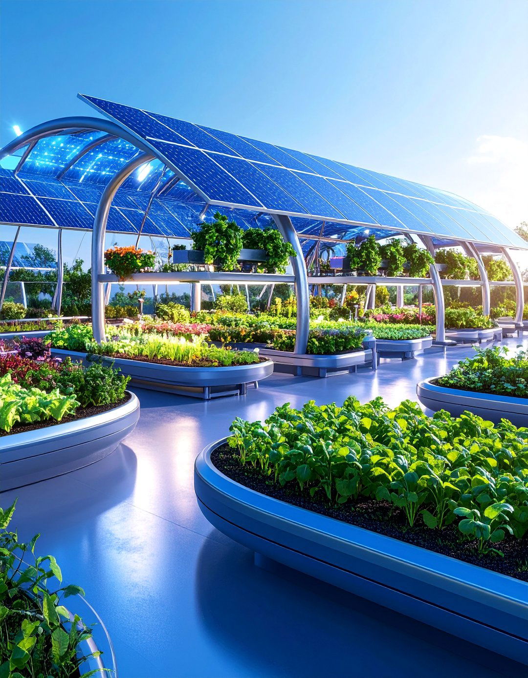 Futuristic Bio dome Research Station - 25 Fantasy Greenhouse Ideas