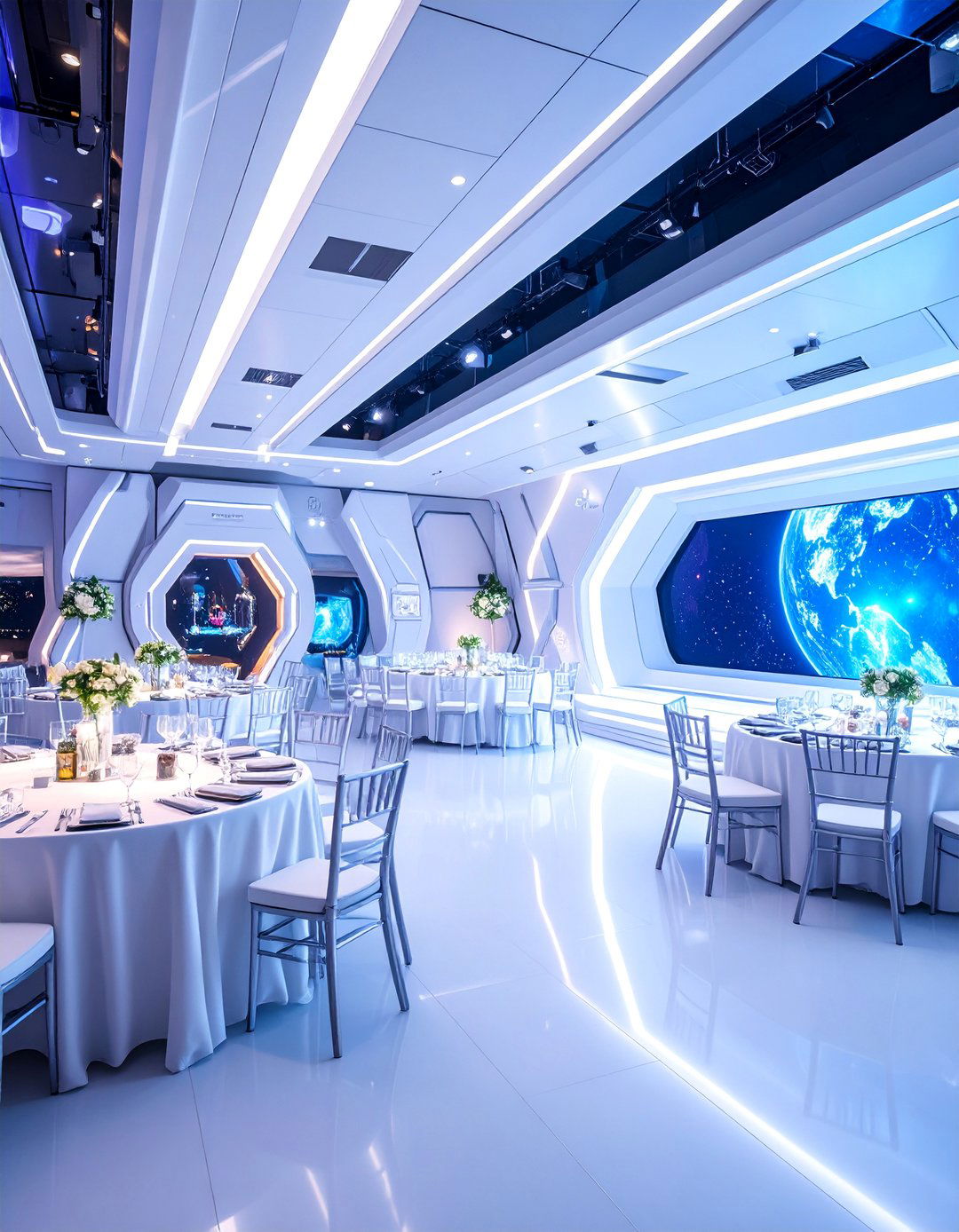 Futuristic Space Station - 25 Glamorous Wedding Ideas