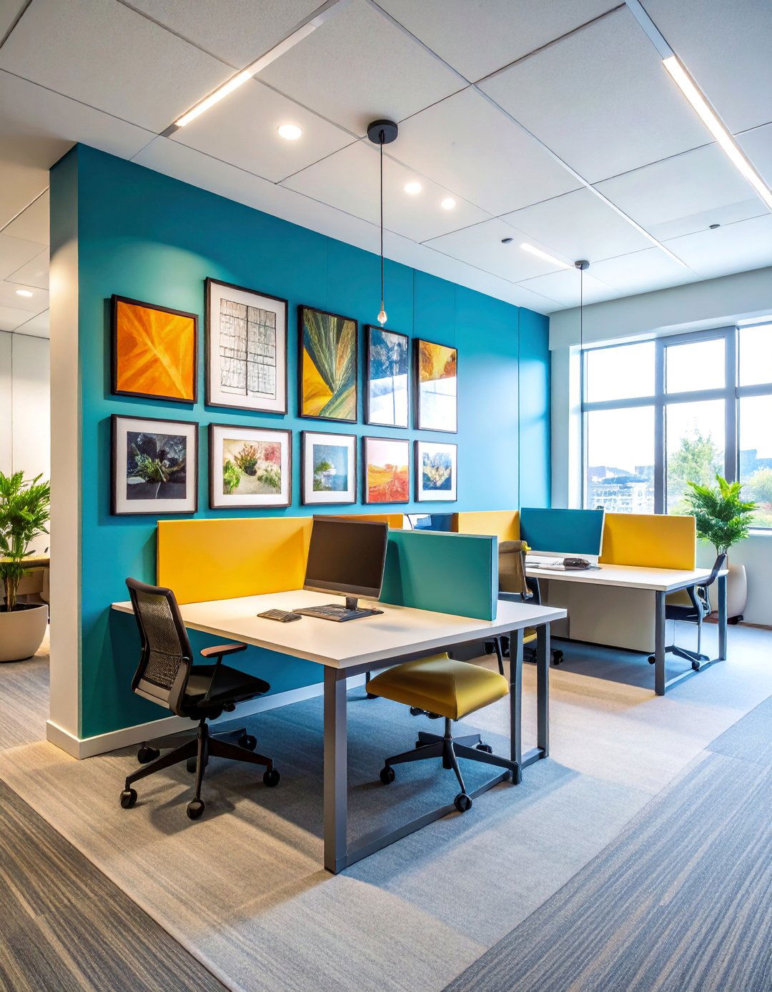 Gallery Wall Art Collection - 25 Cubicle Decor Ideas